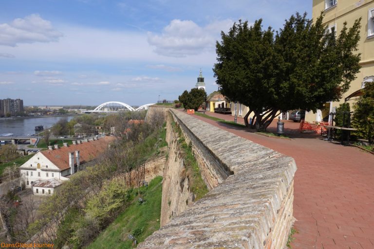 Danube River and Petrovaradin Fortress