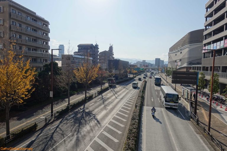 main street in Fukuoka