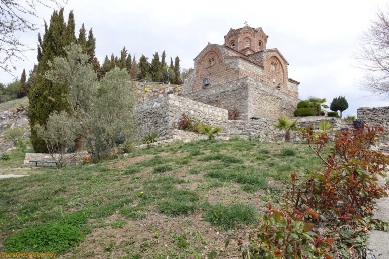 St. Jovan Church and a small garden