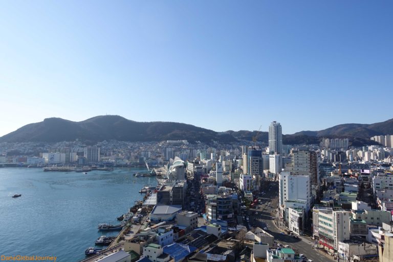 Busan from Lotte Mall by day